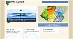 Desktop Screenshot of pointinstitute.org