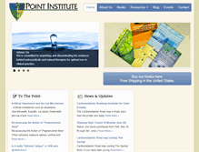 Tablet Screenshot of pointinstitute.org
